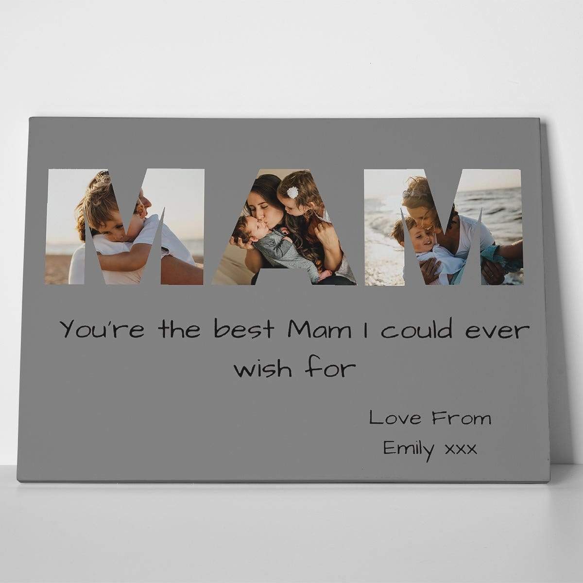 Mum Photo Canvas Print